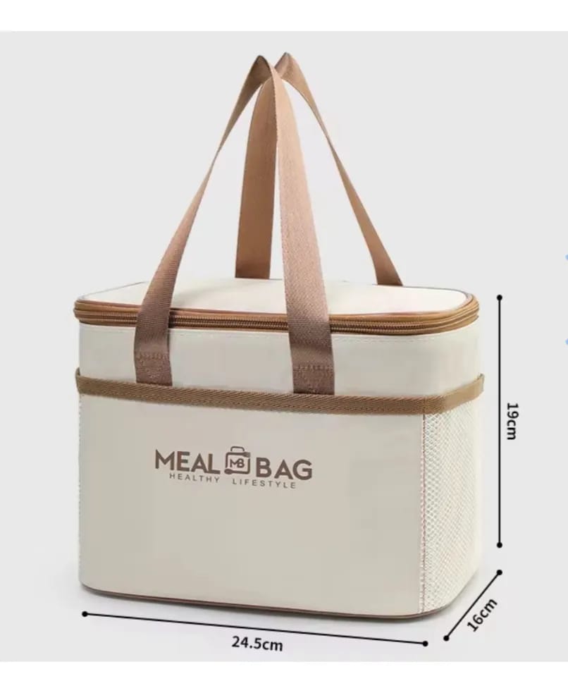 Vista 4 de Lonchera Termica Portatil - Color: Negro